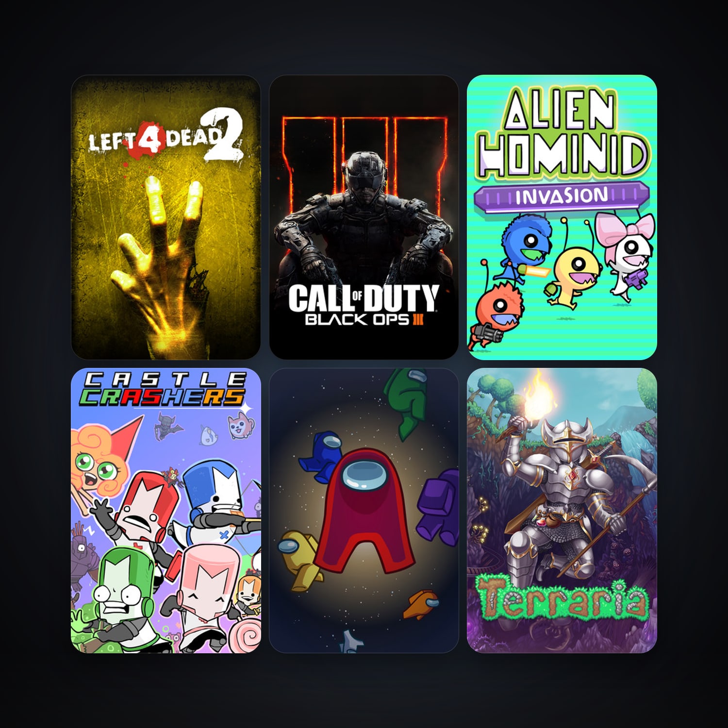 Left 4 Dead 2 + Terraria, 11 games, clean — HabibiAccounts