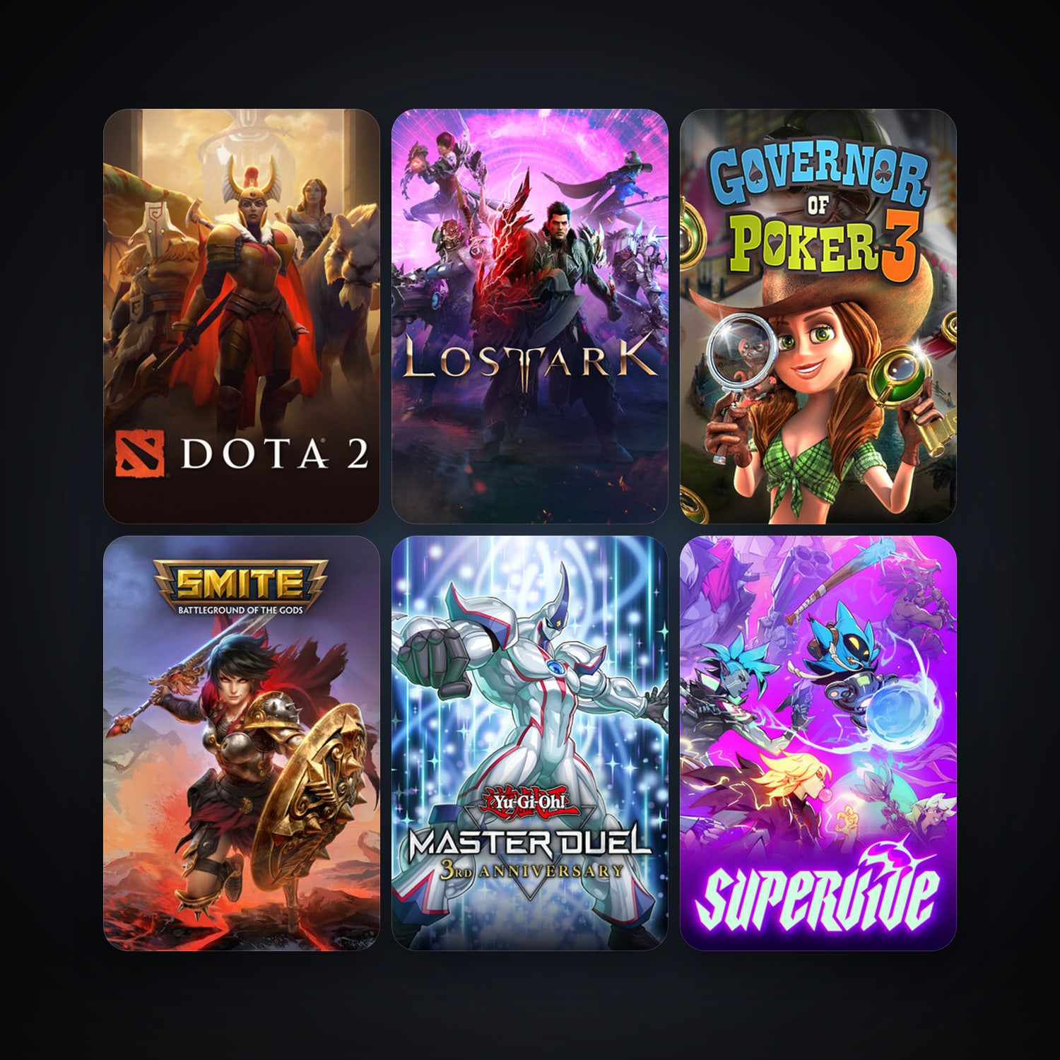 Dota 2 + SMITE, 12 games, clean — HabibiAccounts