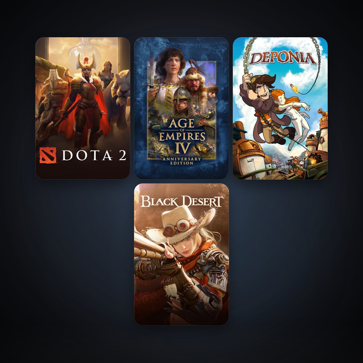 Dota 2 + Free CS2 (No Prime), 8 games, clean — HabibiAccounts