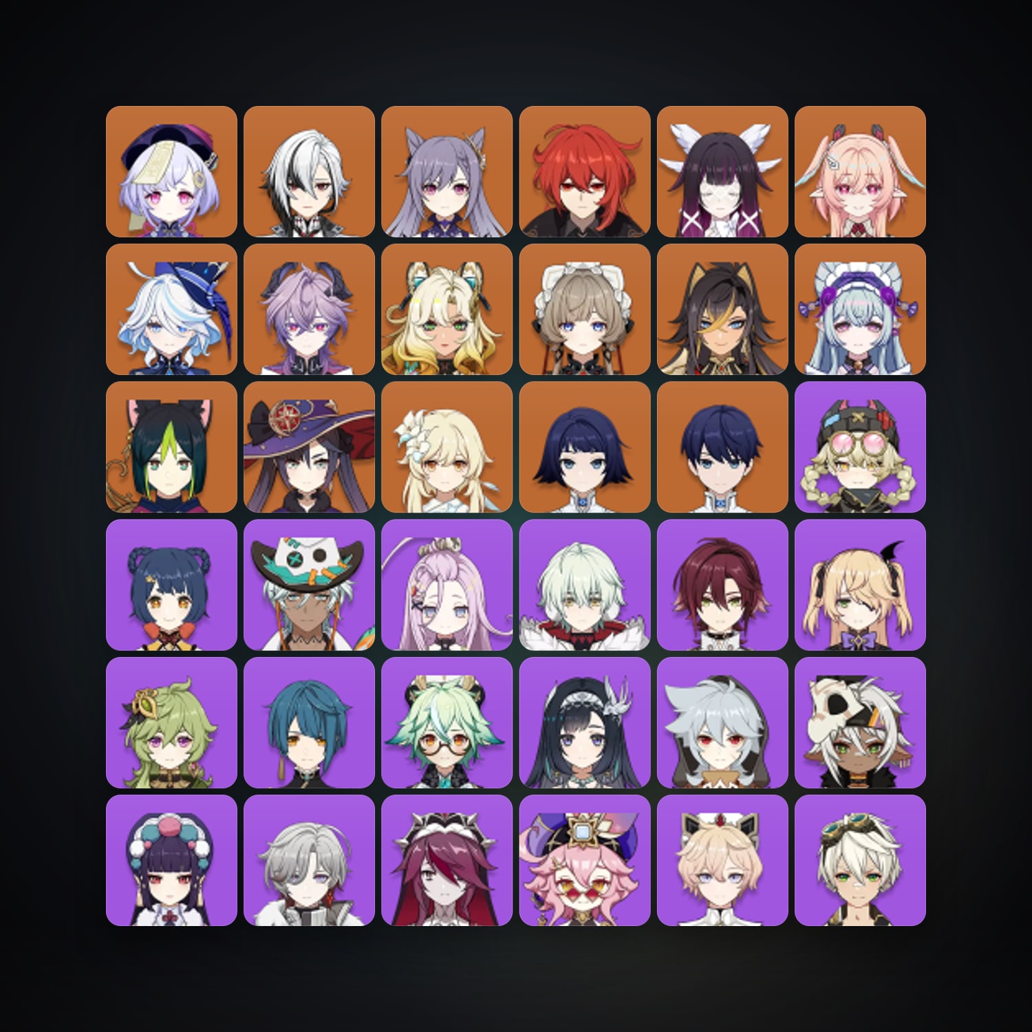 Genshin Impact | AR 58 | 59 Chars | 14× 5★ — Genshin / miHoYo Account · 260321219 — HabibiAccounts