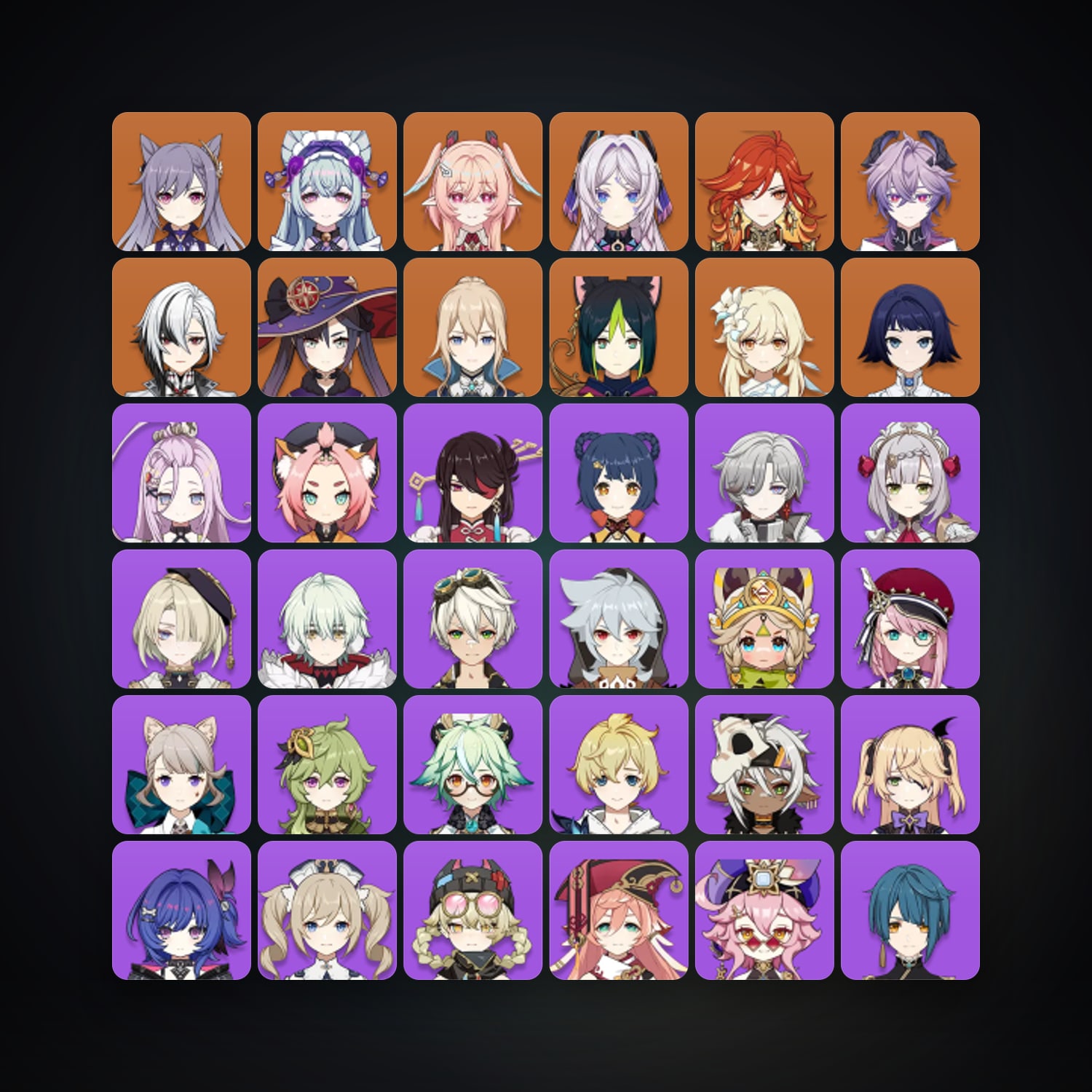 Genshin Impact | AR 57 | 46 Chars | 10× 5★ — Genshin / miHoYo Account — HabibiAccounts