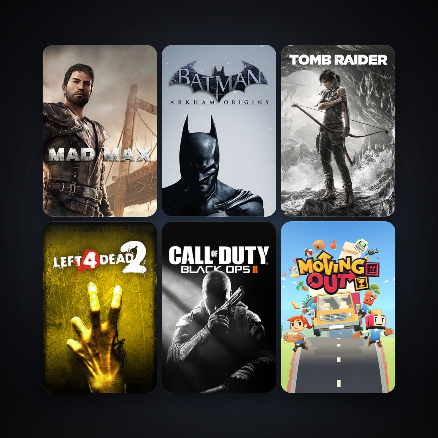 Left 4 Dead 2 + Portal 2, 54 games, Steam 10, clean — HabibiAccounts