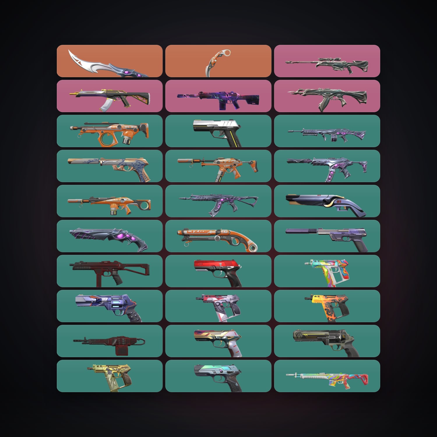 AP Immortal 1 locker — 2 knives, 59 skins, lvl 432 — HabibiAccounts