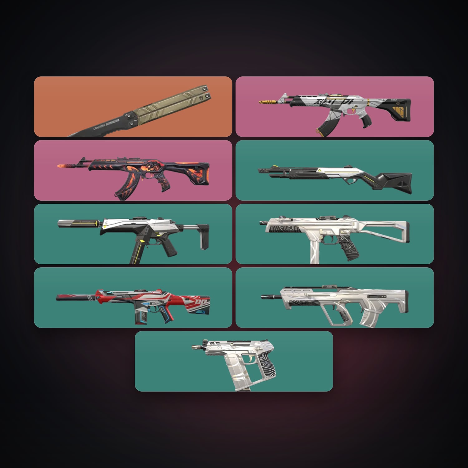 EU locker — 1 knives, 9 skins, lvl 21 — HabibiAccounts
