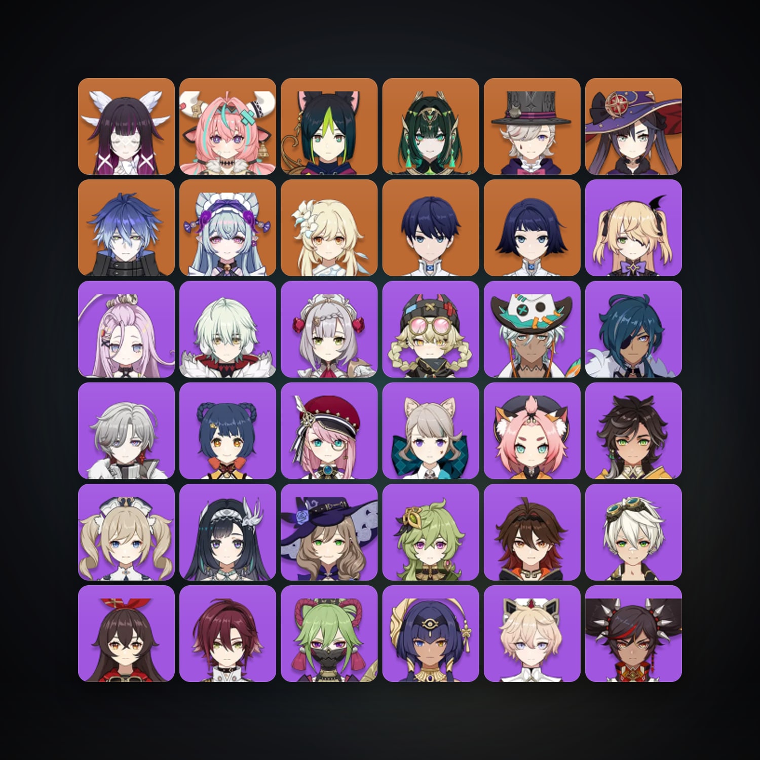 جينشن إمباكت | AR 55 | 40 شخصية | 8× 5★ — HabibiAccounts
