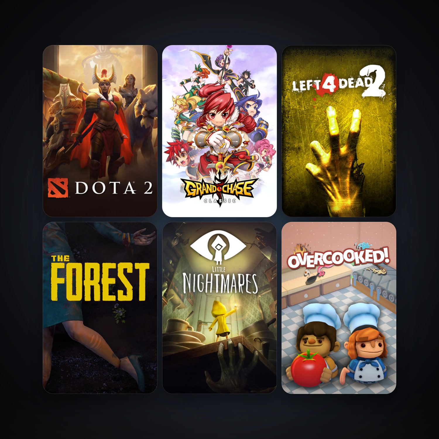 Left 4 Dead + Left 4 Dead 2, 12 games, clean — HabibiAccounts