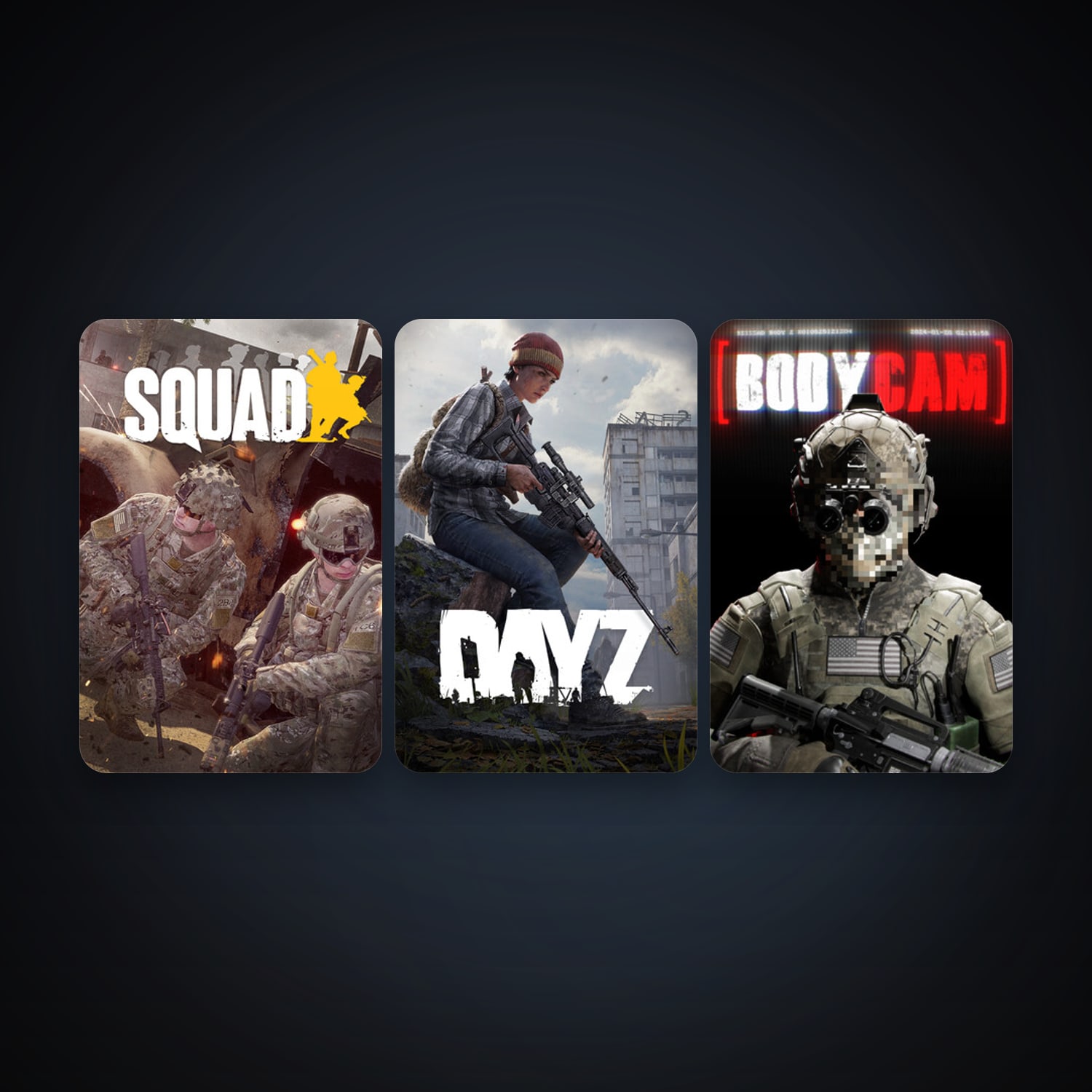 DayZ + Squad, 6 games, clean — HabibiAccounts
