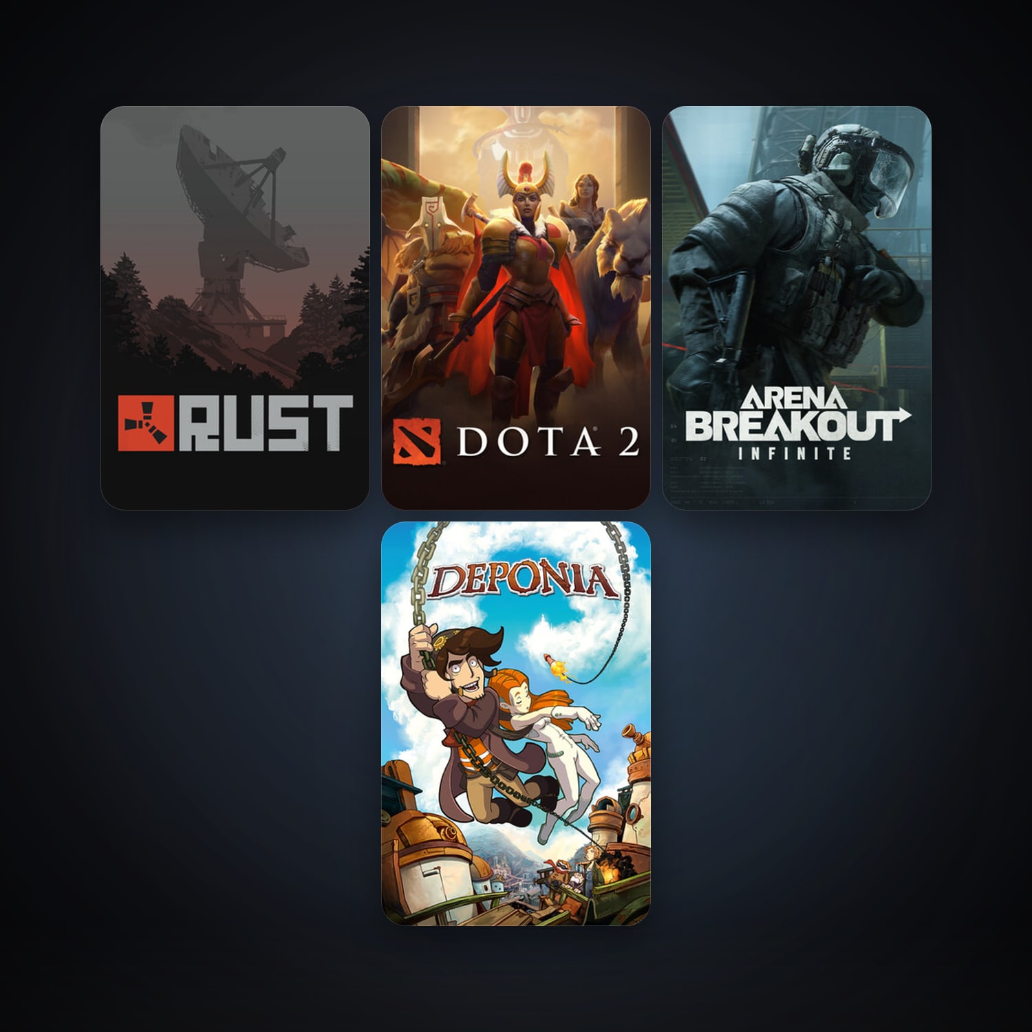 Dota 2 + Free CS2 (No Prime), 12 games, clean — HabibiAccounts
