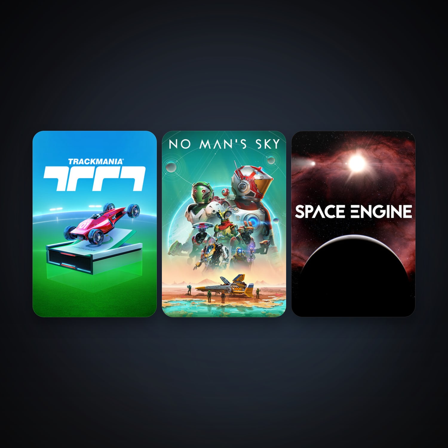 No Man's Sky + SpaceEngine, 4 games, clean — HabibiAccounts