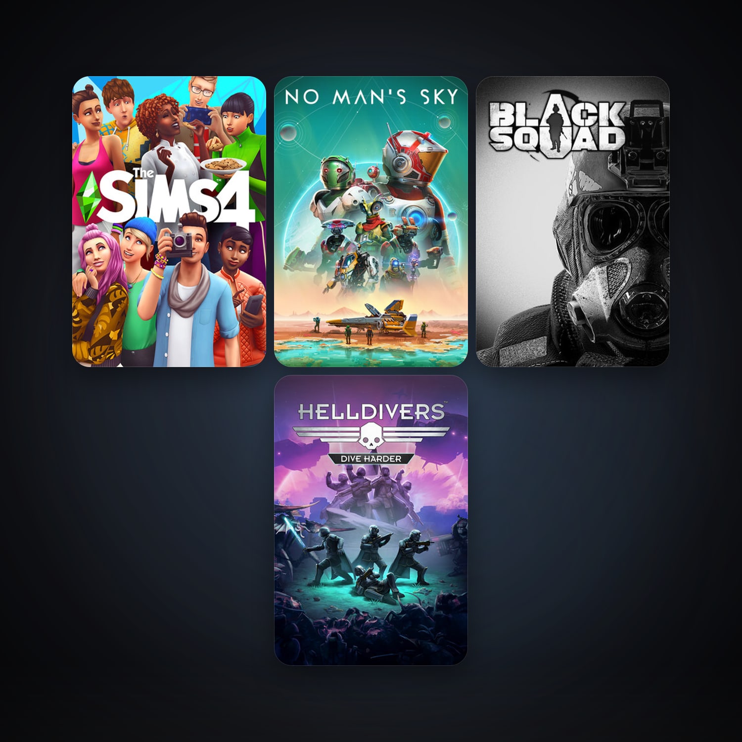 No Man's Sky + HELLDIVERS A New Hell Edition, 8 games, clean — HabibiAccounts