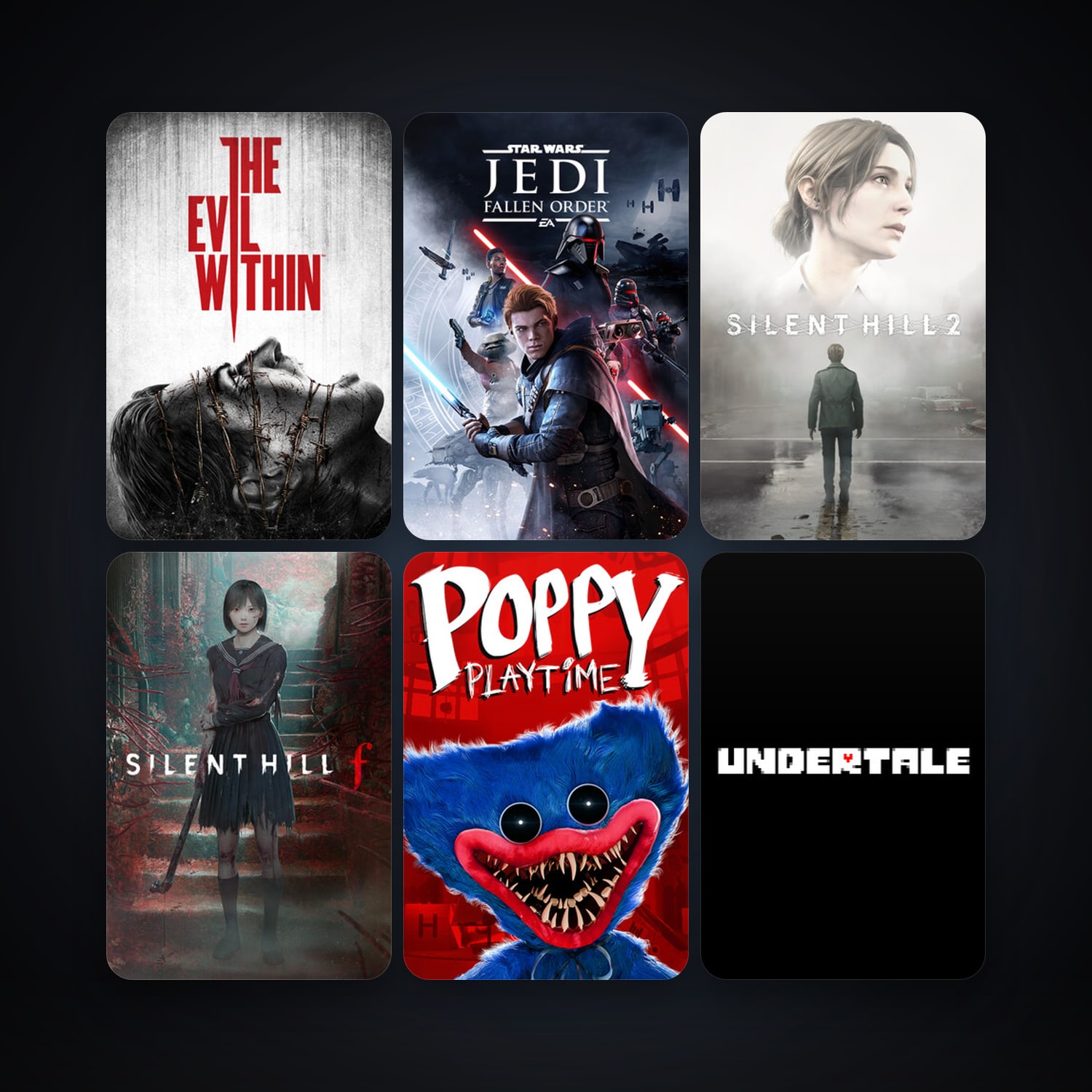 The Evil Within + Undertale, 72 games, Steam 10, clean — HabibiAccounts