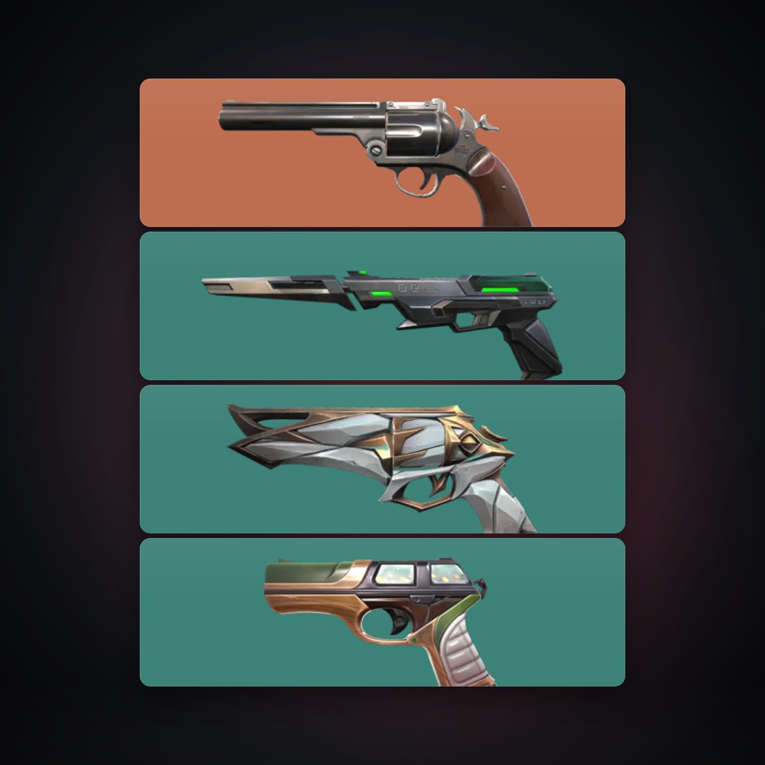 EU Silver 2 locker — 4 skins, lvl 94 — HabibiAccounts