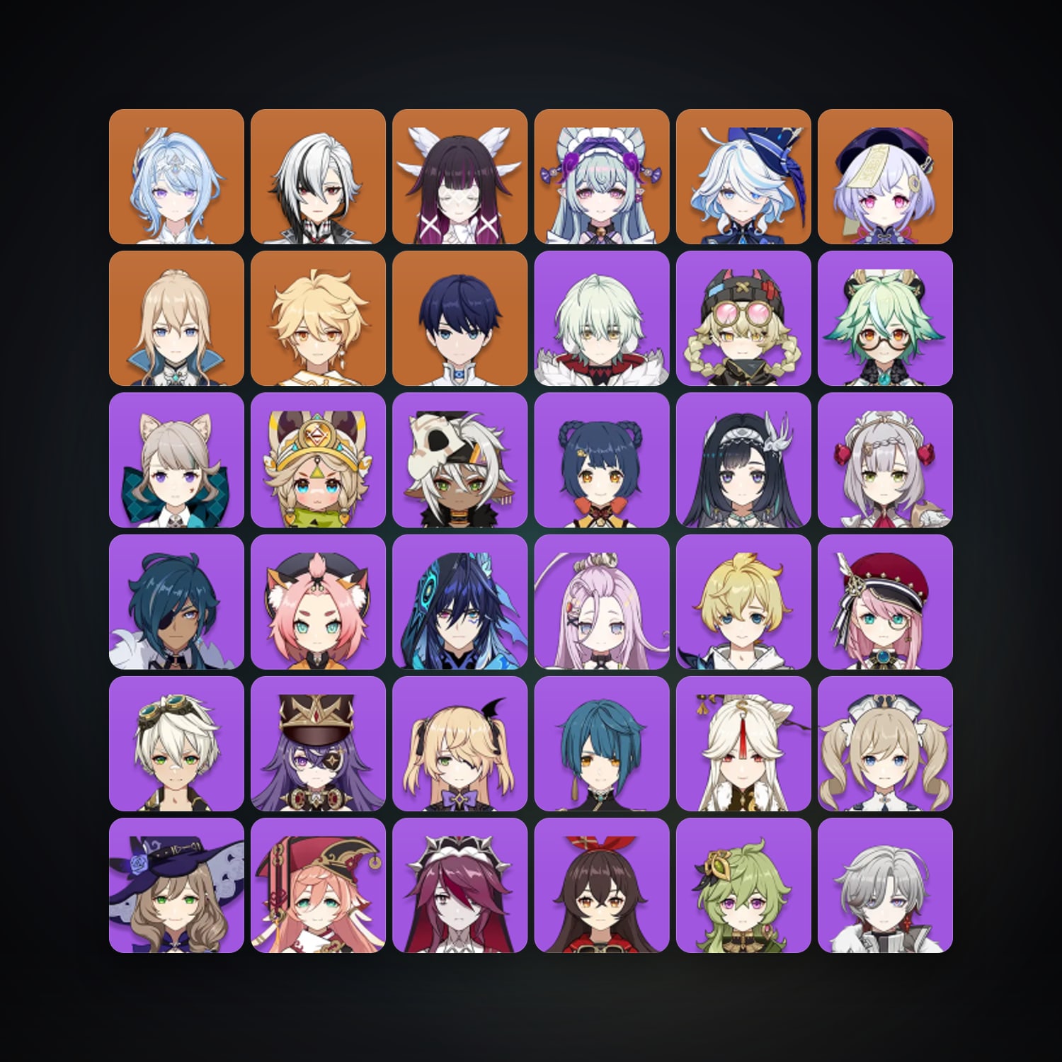 Genshin Impact | AR 55 | 40 Chars | 7× 5★ — Genshin / miHoYo Account — HabibiAccounts