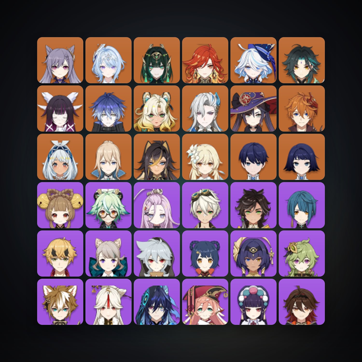 Genshin Impact | AR 56 | 67 Chars | 15× 5★ — Genshin / miHoYo Account — HabibiAccounts
