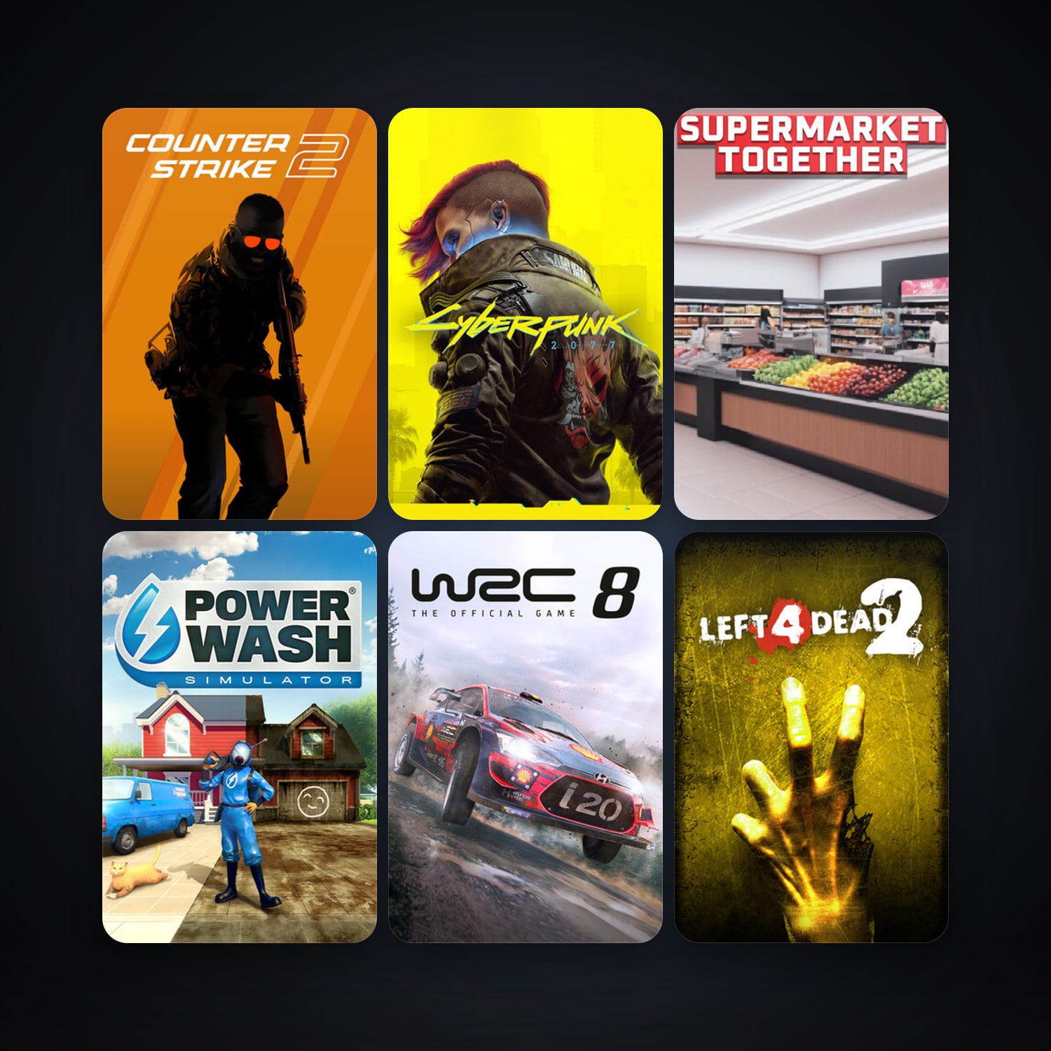 Left 4 Dead 2 + CS2 Prime, 59 games, clean — HabibiAccounts
