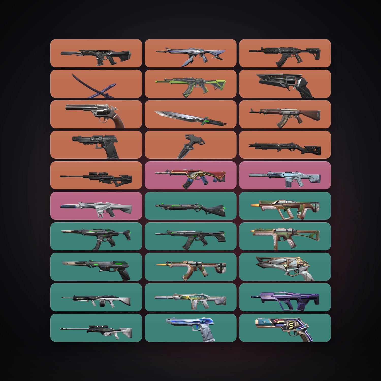 BR Plat 1 locker — 3 knives, 40 skins, lvl 90 — HabibiAccounts