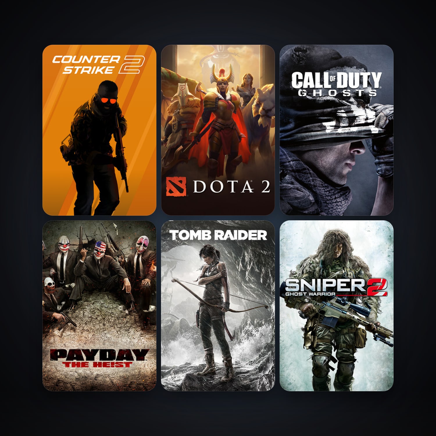Left 4 Dead 2 + Dota 2, 22 games, Steam 13, clean — HabibiAccounts
