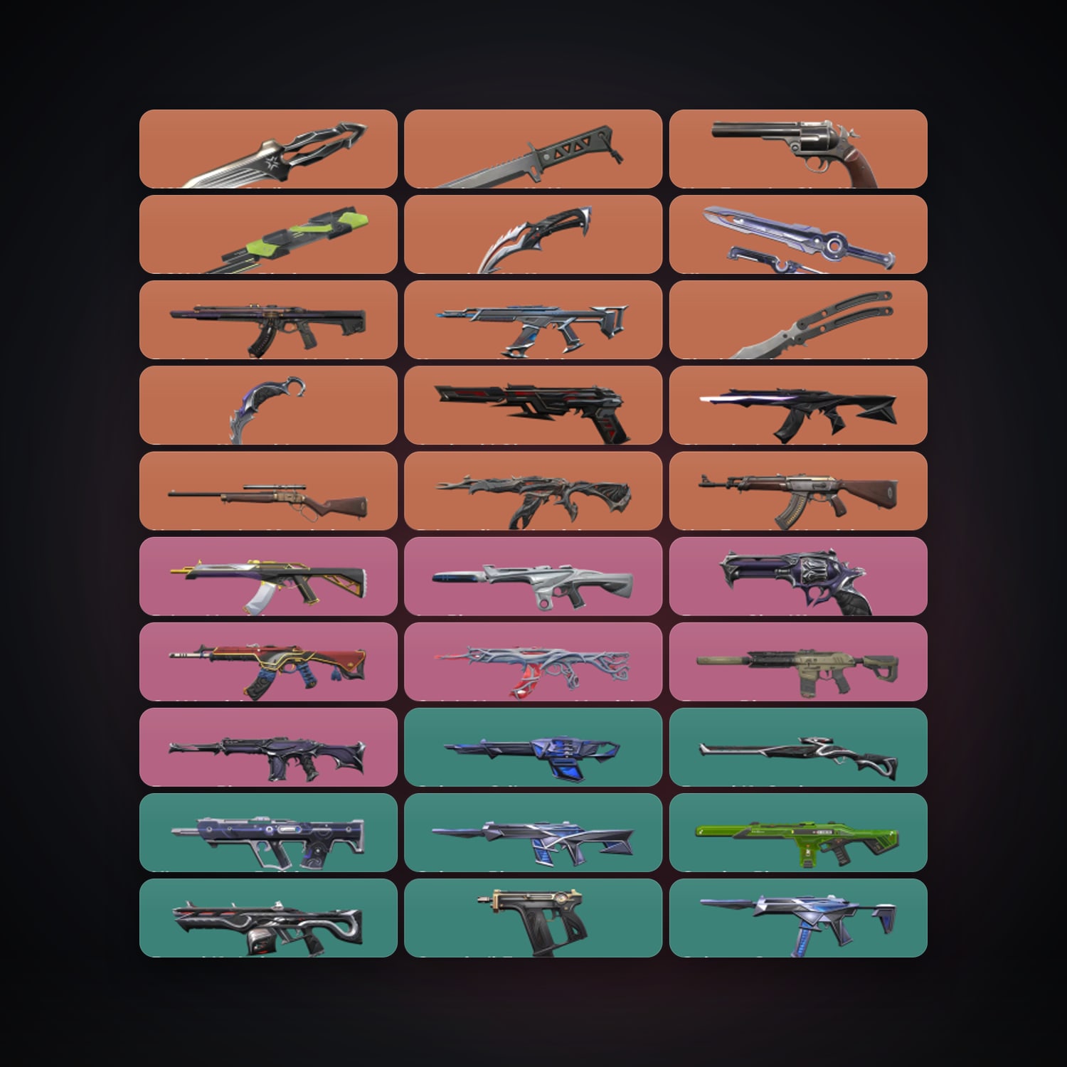 EU Silver 1 locker — 7 knives, 94 skins, lvl 113 — HabibiAccounts