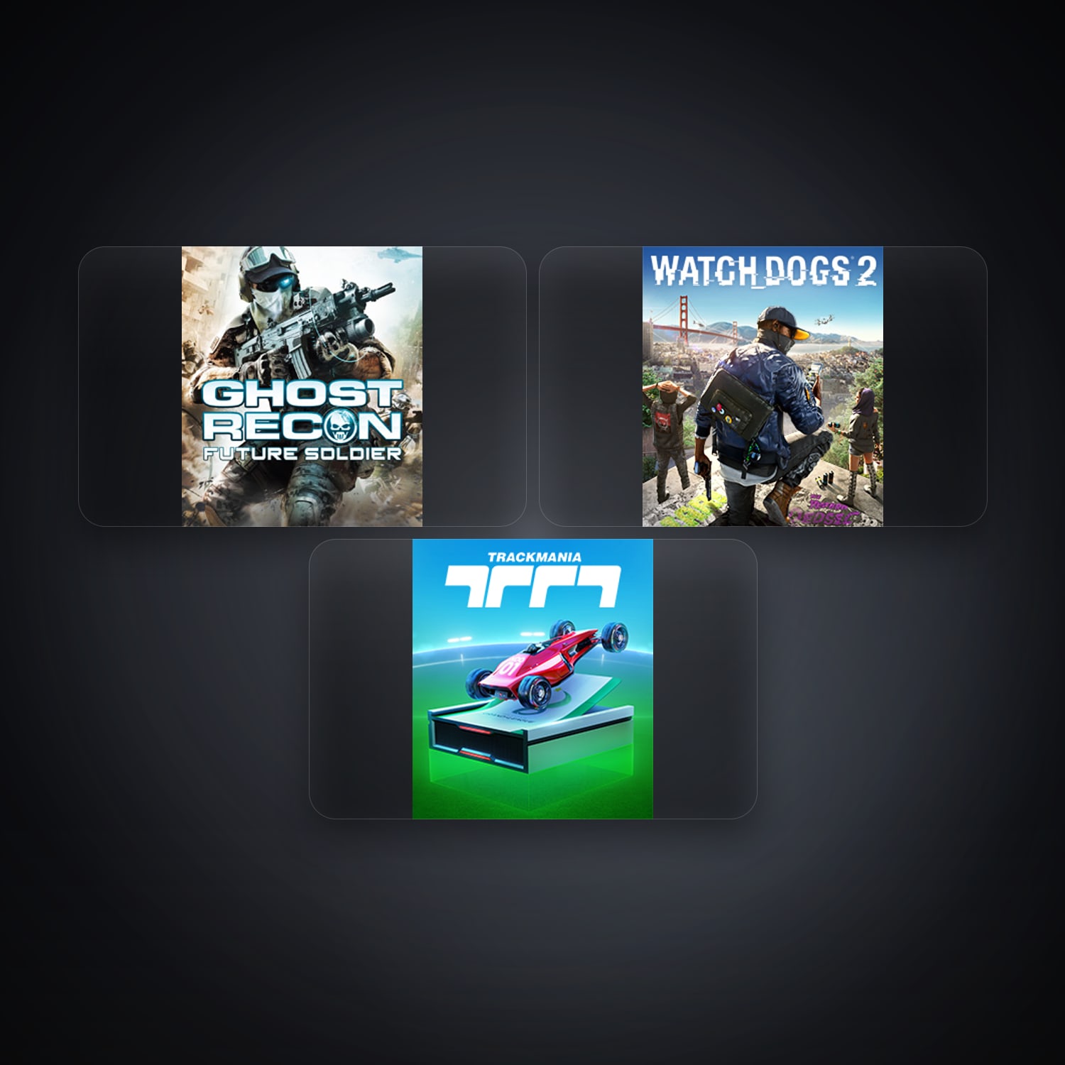 Ubisoft Tom Clancy's Ghost Recon Future Soldier + WATCH_DOGS 2 — ES — 3 games — HabibiAccounts