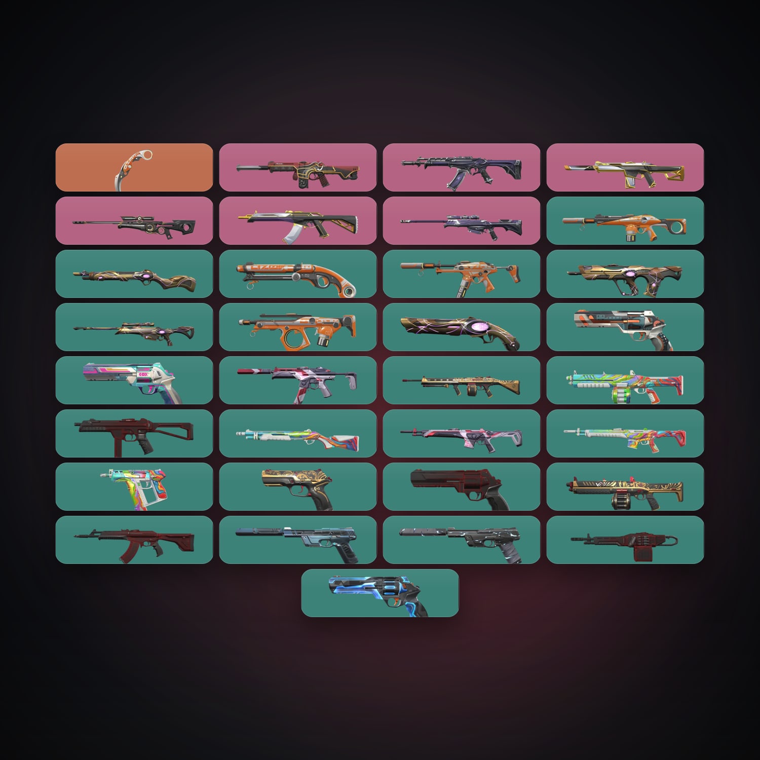 EU Plat 2 locker — 1 knives, 33 skins, lvl 171 — HabibiAccounts