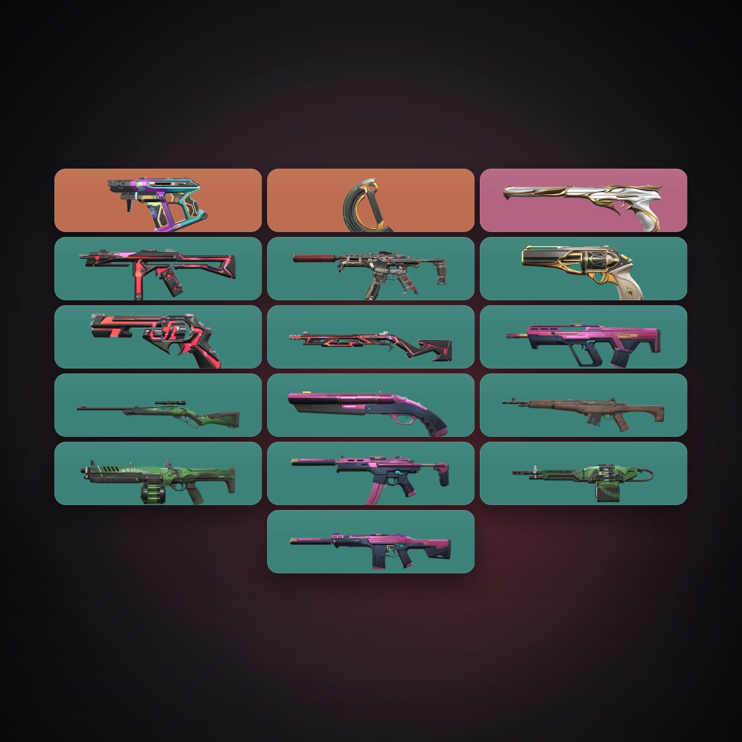 EU Bronze 3 locker — 1 knives, 16 skins, lvl 27 — HabibiAccounts
