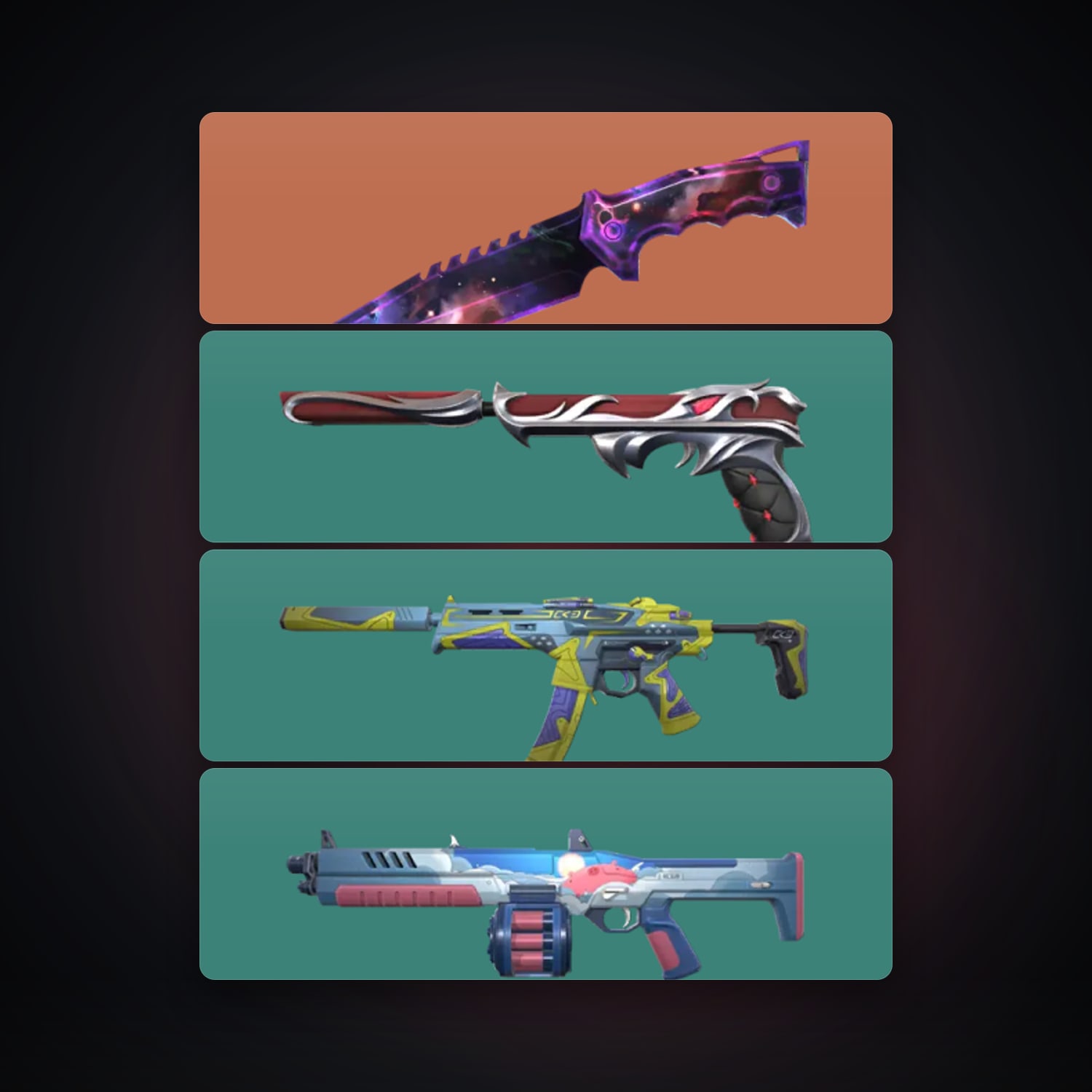 EU locker — 1 knives, 4 skins, lvl 23 — HabibiAccounts