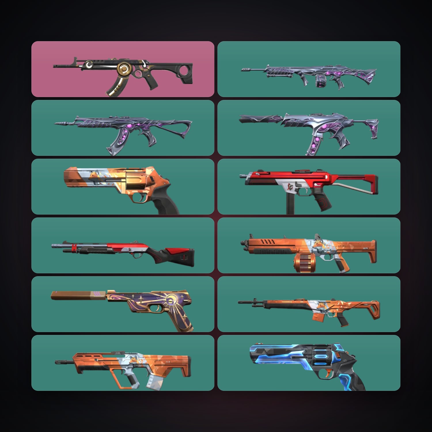 NA Silver 1 locker — 12 skins, lvl 79 — HabibiAccounts