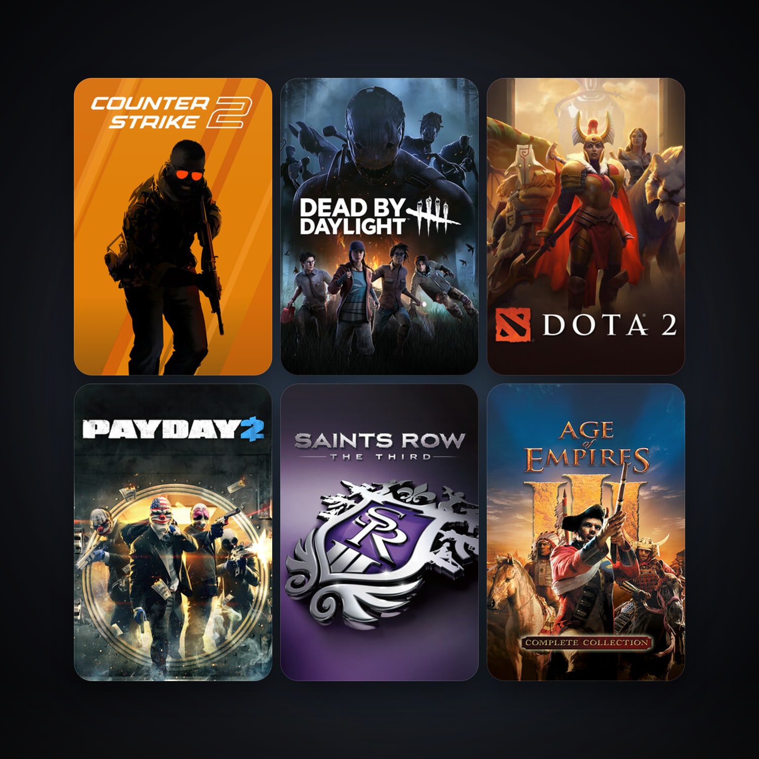 Dota 2 + CS2 Prime, 62 games, Steam 53, clean — HabibiAccounts