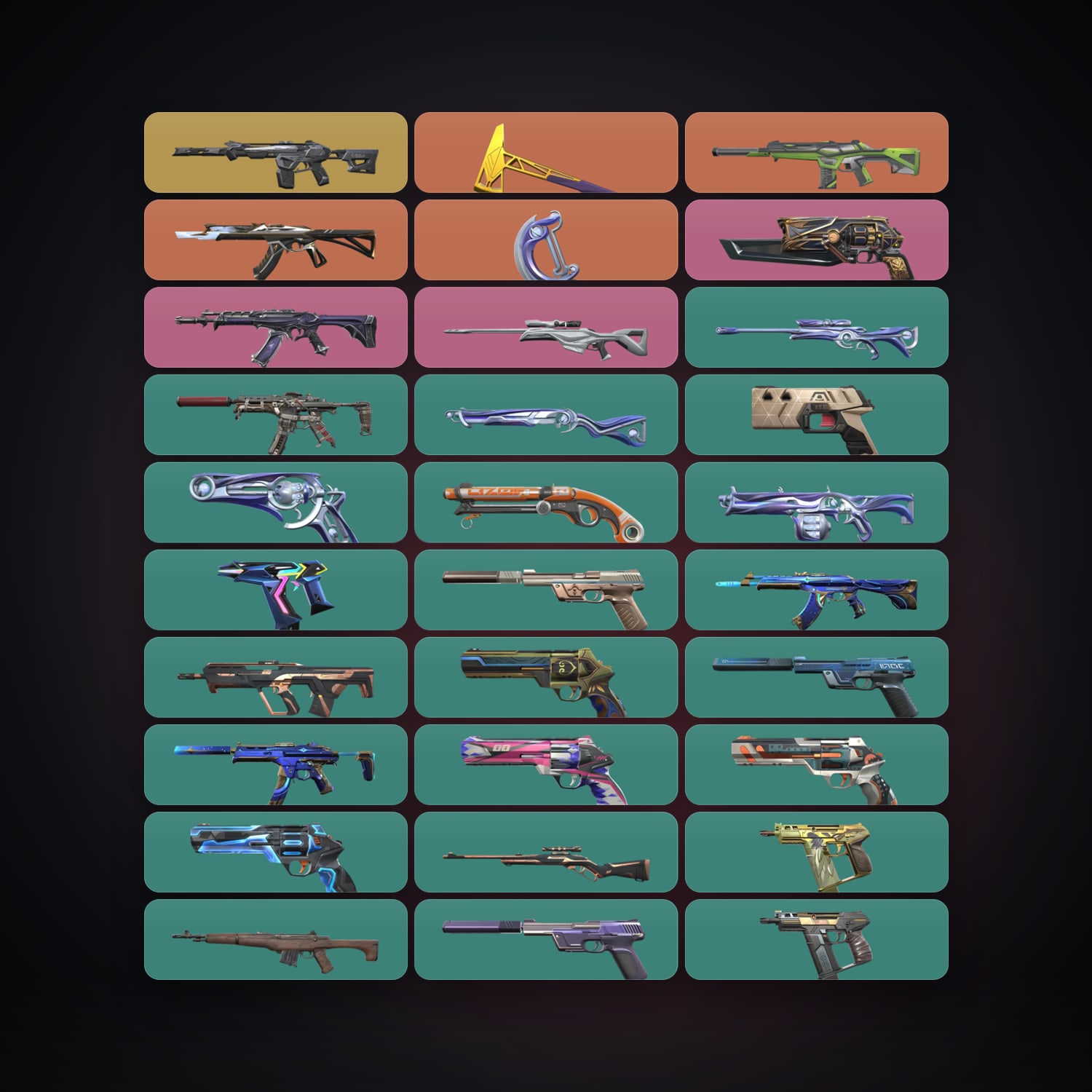 EU Silver 3 locker — 2 knives, 42 skins, lvl 290 — HabibiAccounts