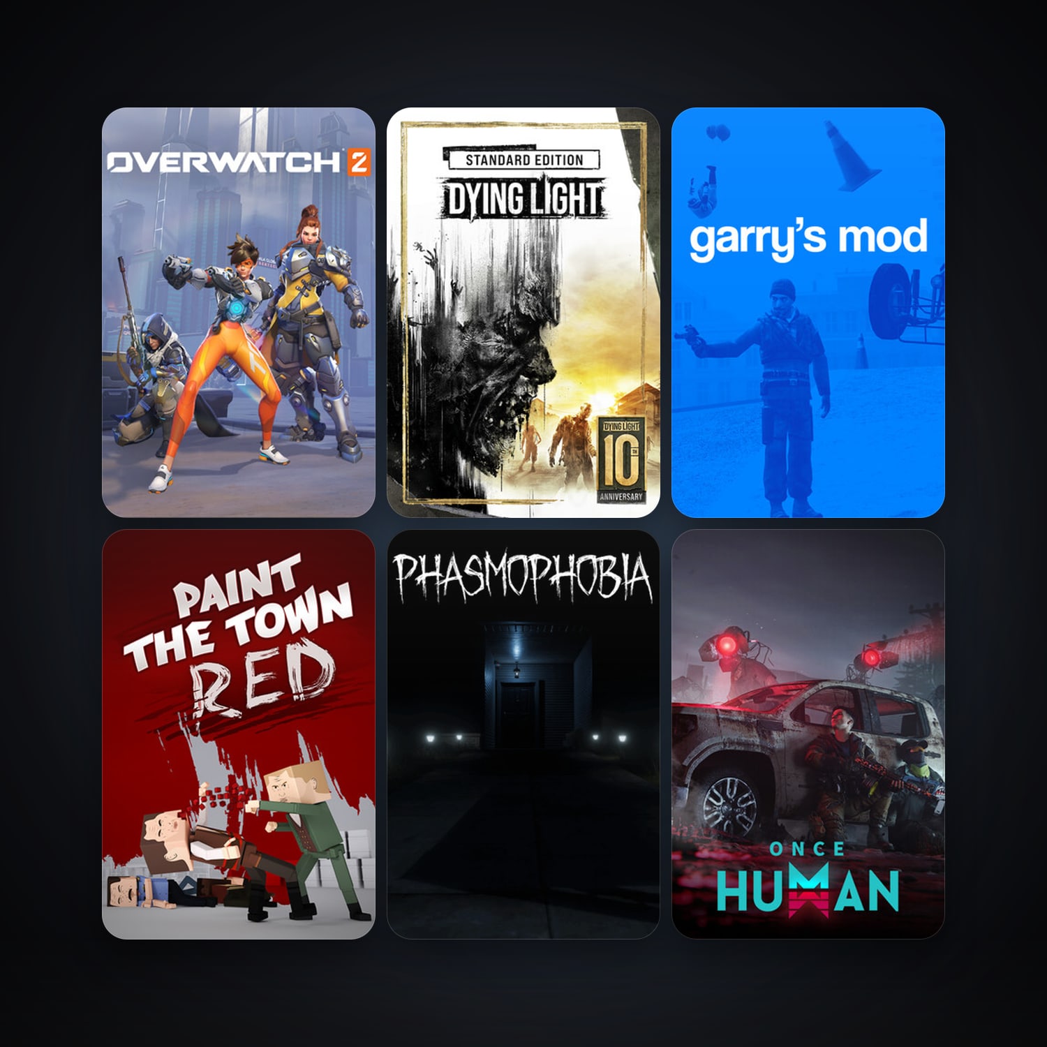 Garry's Mod + Dying Light, 97 games, clean — HabibiAccounts