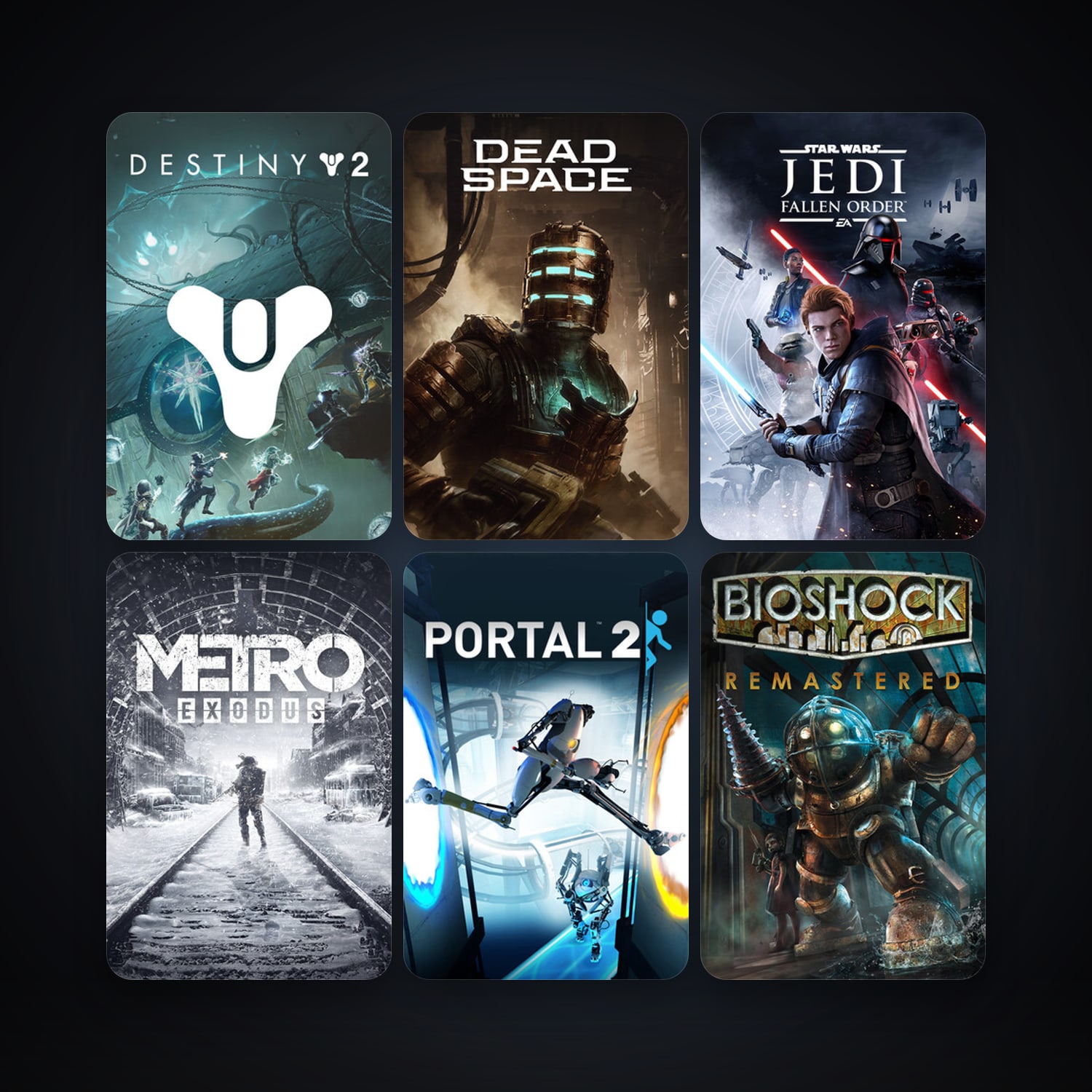 Portal 2 + Alan Wake, 67 games, clean — HabibiAccounts