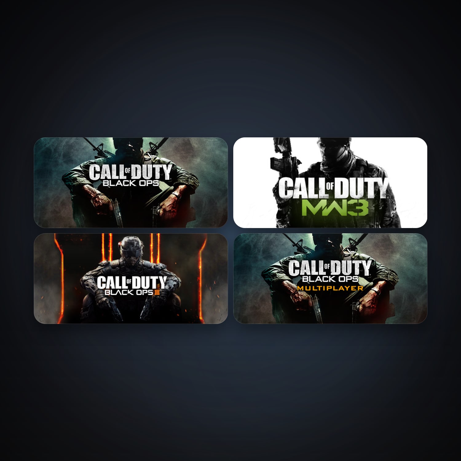 Call of Duty: Modern Warfare 3 (2011) + Call of Duty: Modern Warfare 3 - Multiplayer, 5 games, clean — HabibiAccounts