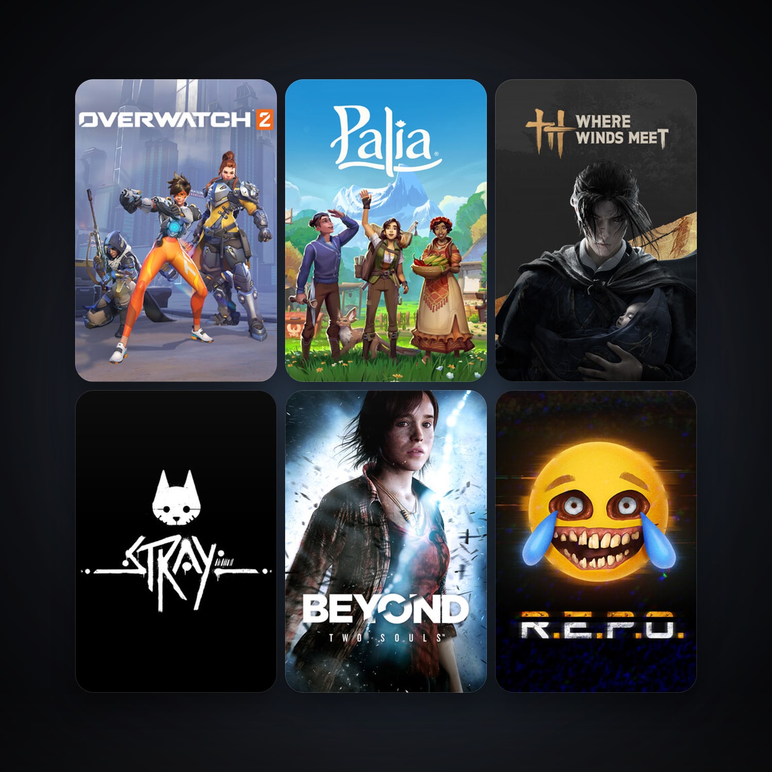 Beyond: Two Souls + Stray, 146 games, clean — HabibiAccounts