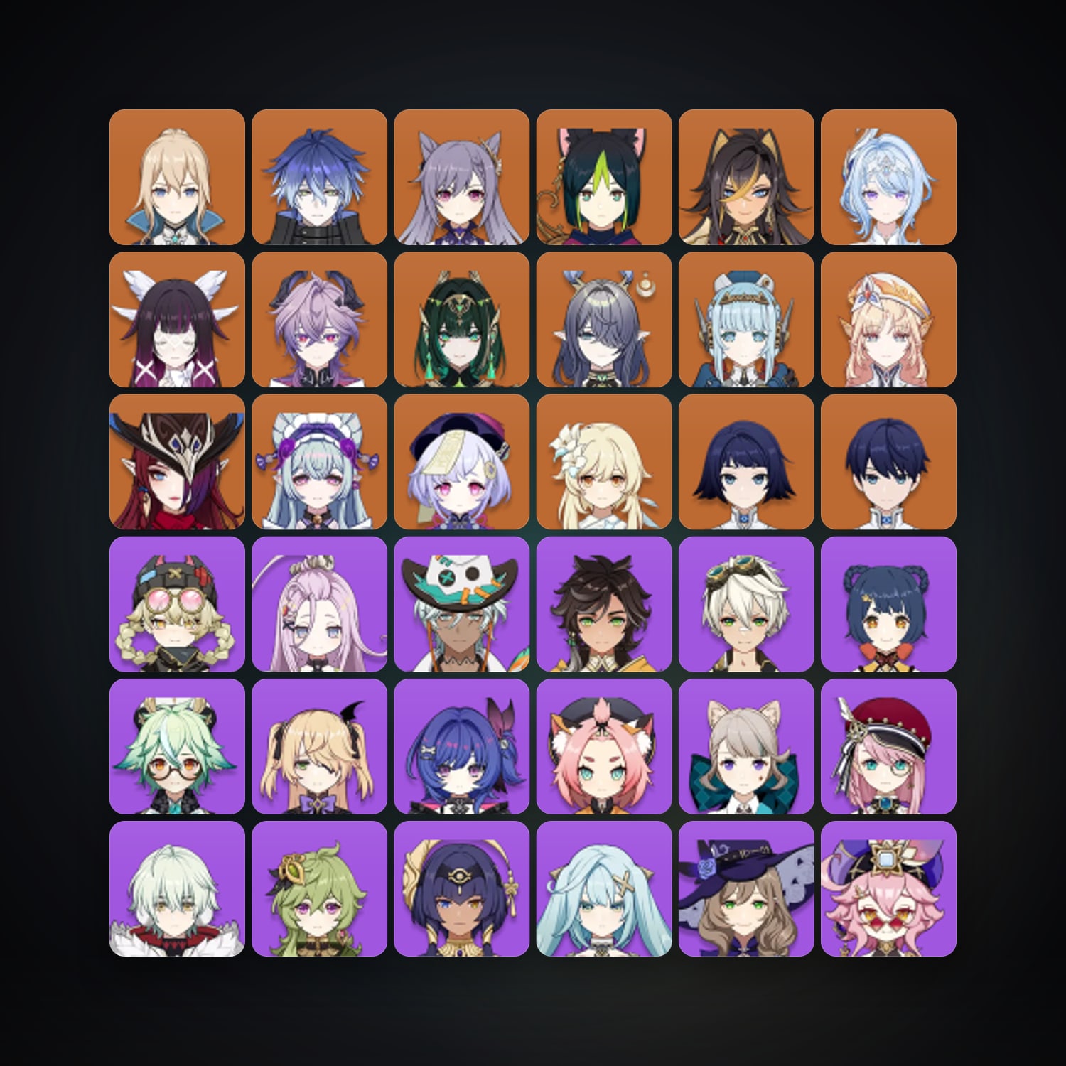 Genshin Impact | AR 58 | 57 Chars | 15× 5★ — HabibiAccounts