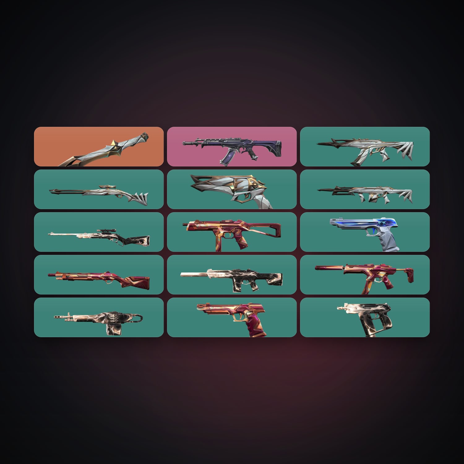 AP Silver 1 locker — 1 knives, 15 skins, lvl 106 — HabibiAccounts