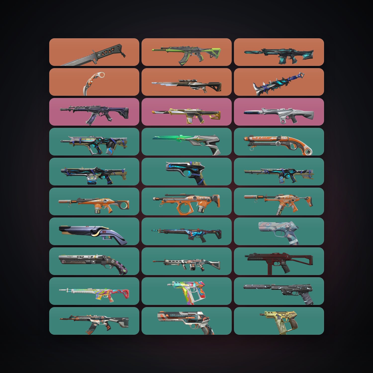 EU Bronze 1 locker — 3 knives, 42 skins, lvl 184 — HabibiAccounts