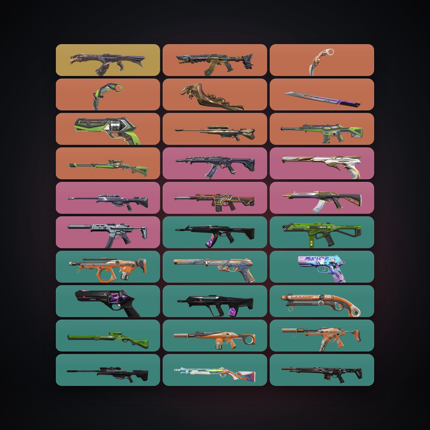 NA Bronze 1 locker — 4 knives, 62 skins, lvl 266 — HabibiAccounts