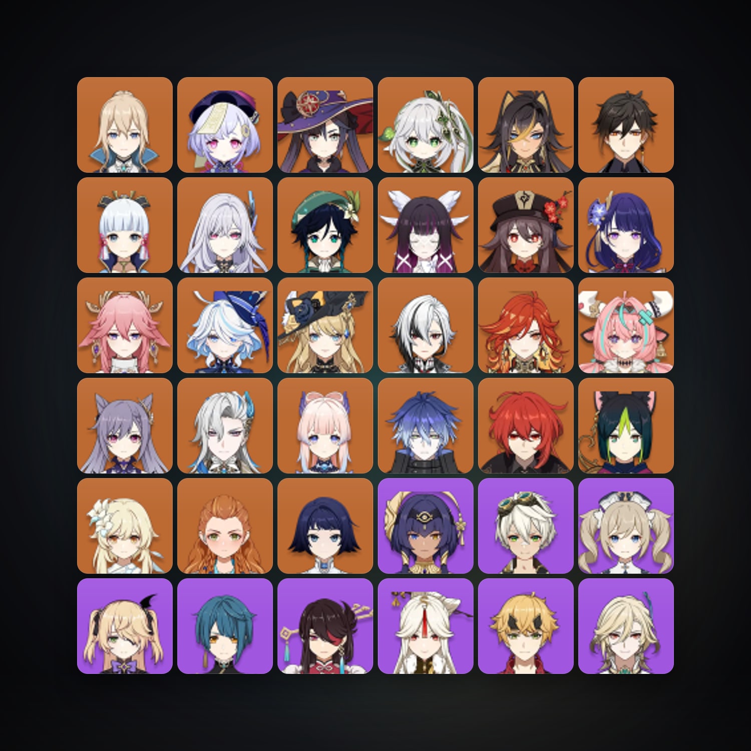Genshin Impact | AR 60 | 73 Chars | 24× 5★ — Genshin / miHoYo Account — HabibiAccounts