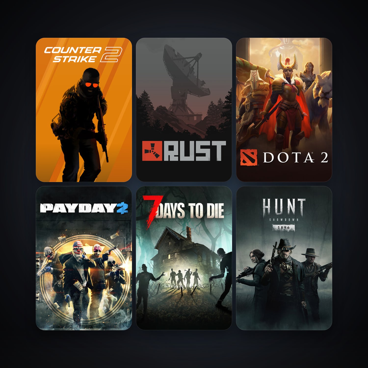 Dota 2 + CS2 Prime, 100 games, Steam 19, clean — HabibiAccounts