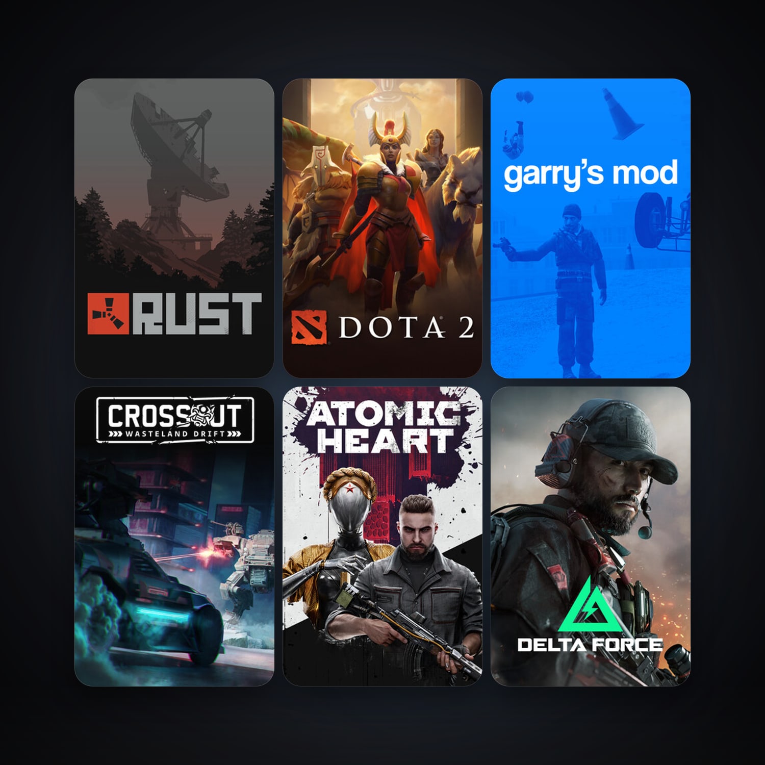 Dota 2 + Garry's Mod, 44 games, Steam 10, clean — HabibiAccounts
