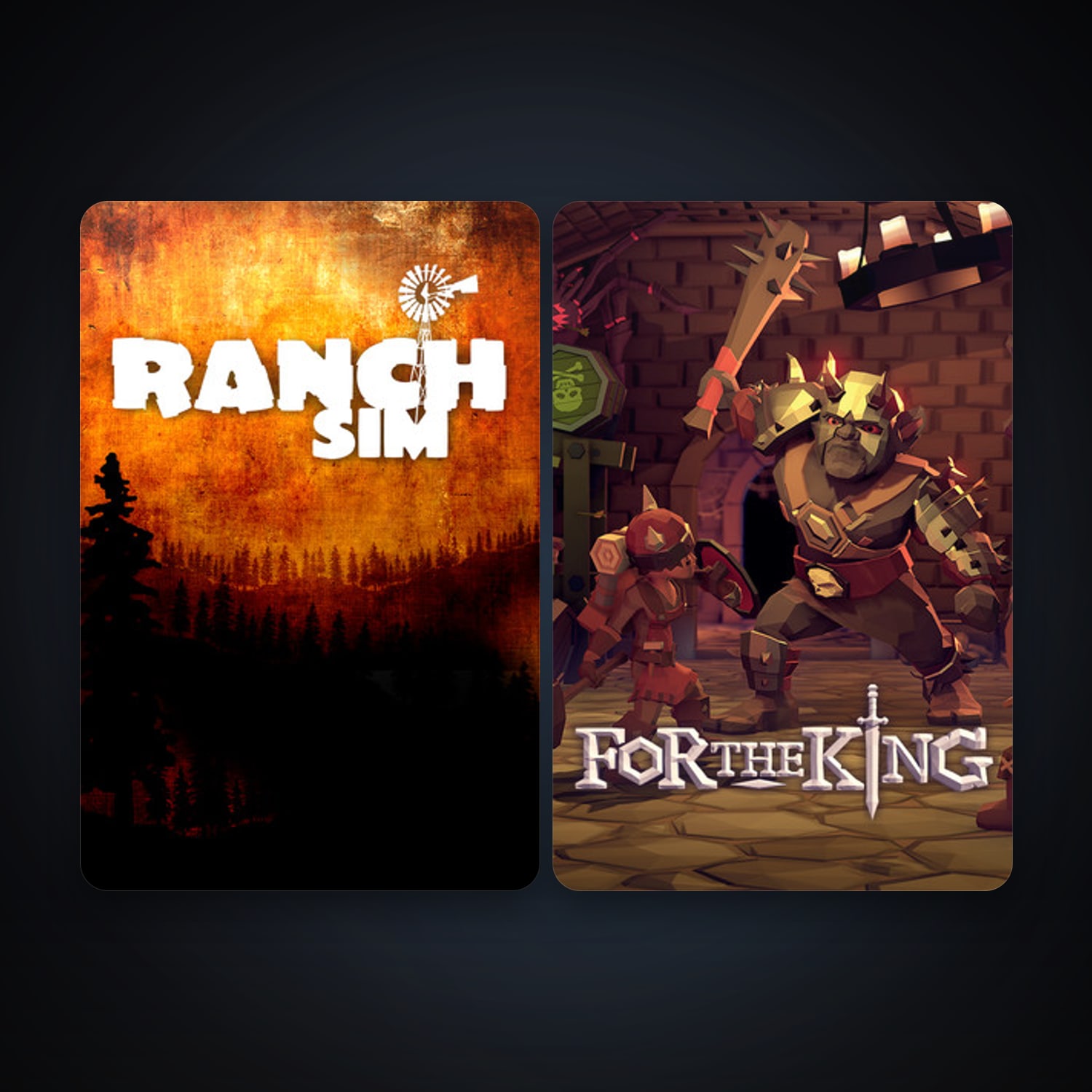 Steam account: For The King + Ranch Simulator - The Realistic Multiplayer Agriculture Management Sandbox;… — HabibiAccounts