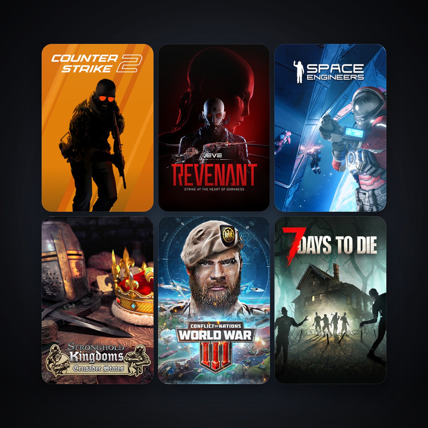 CS2 Prime + EVE Online, 155 games, Steam 11, clean — HabibiAccounts