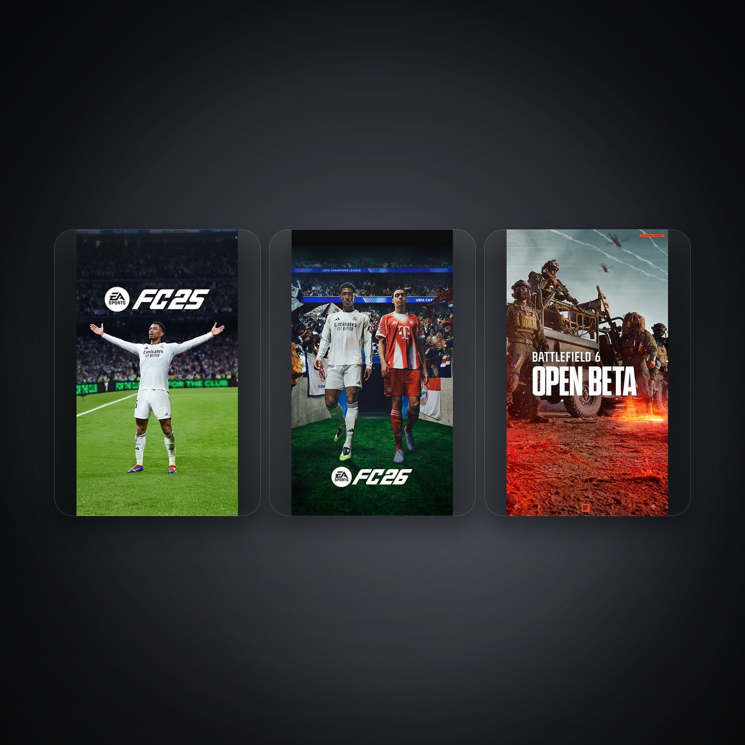 EA Battlefield 1 + Battlefield 4 — BR — 9 games — HabibiAccounts