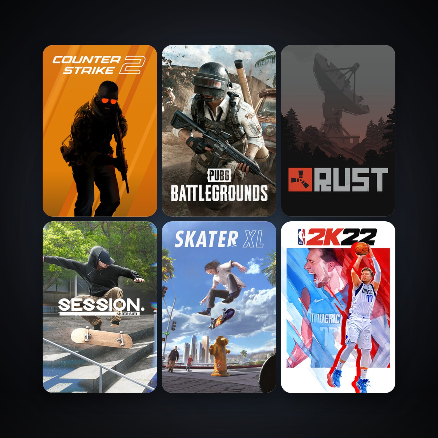 CS2 Prime + Rust, 30 games, clean — HabibiAccounts
