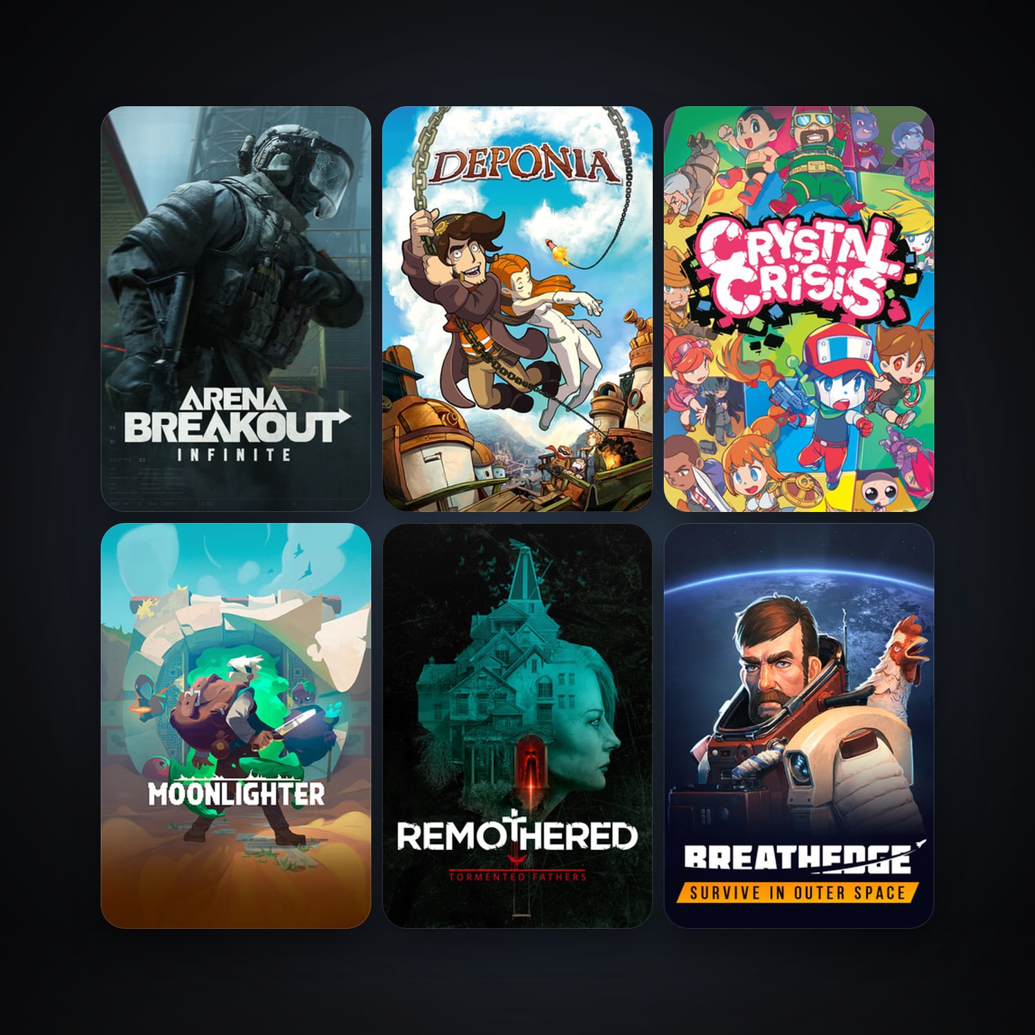 Deponia + Crystal Crisis, 18 games, clean — HabibiAccounts