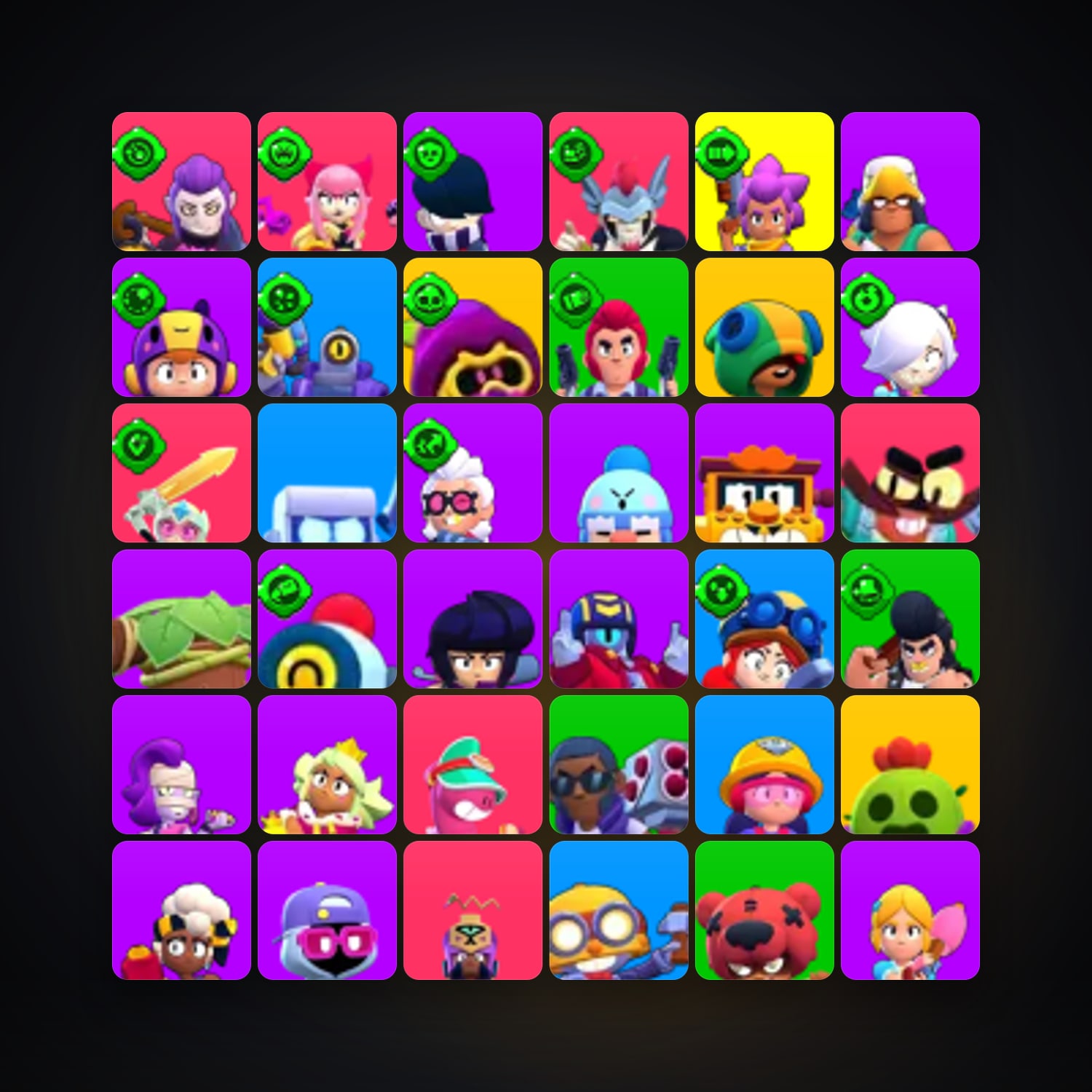 74 Brawlers | 34.6K Trophies — Supercell Account — HabibiAccounts
