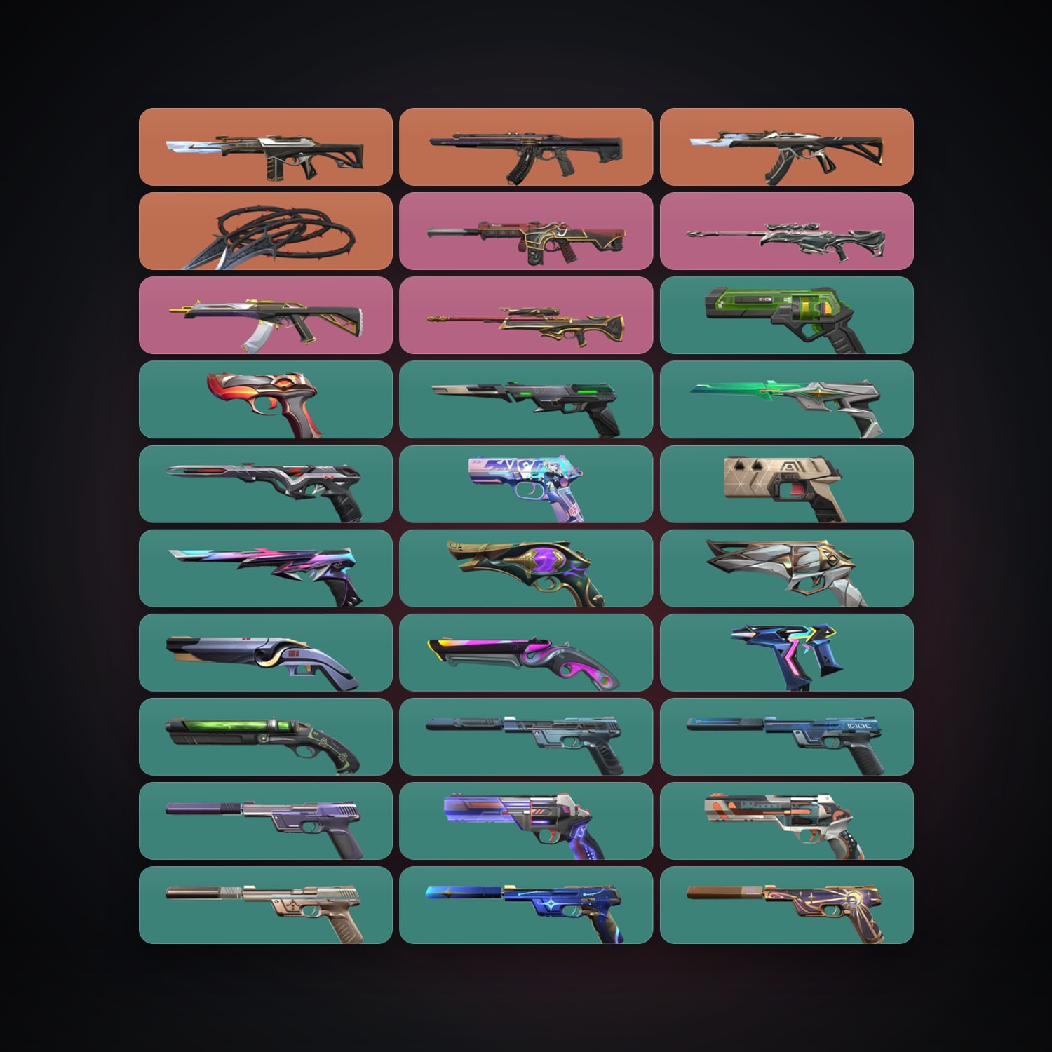 EU Ascendant 1 locker — 1 knives, 41 skins, lvl 548 — HabibiAccounts
