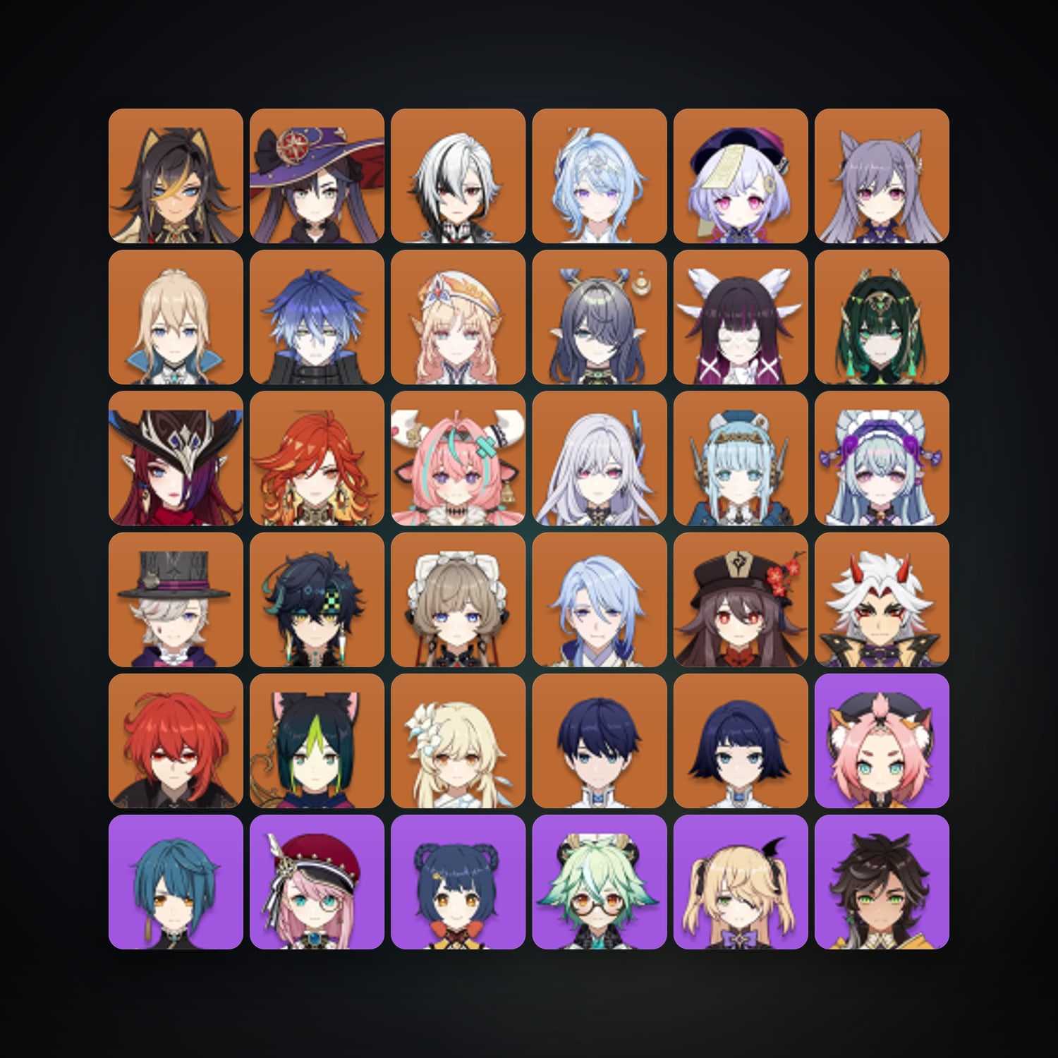 Genshin Impact | AR 60 | 80 Chars | 26× 5★ — HabibiAccounts