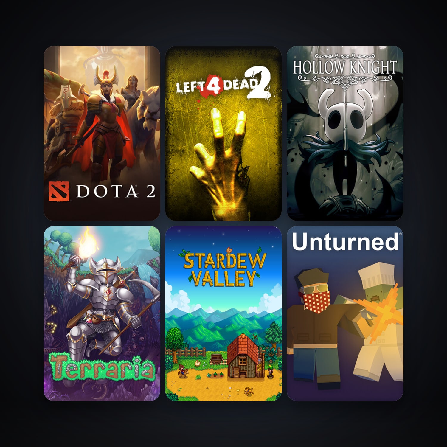Left 4 Dead + Left 4 Dead 2, 48 games, Steam 10, clean — HabibiAccounts