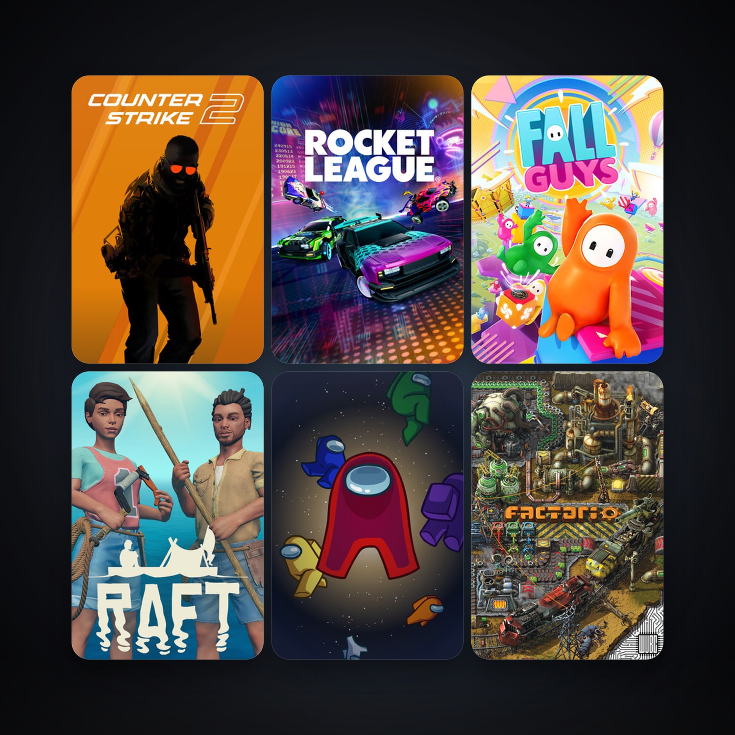 CS2 Prime + Rocket League, 95 games, clean — HabibiAccounts